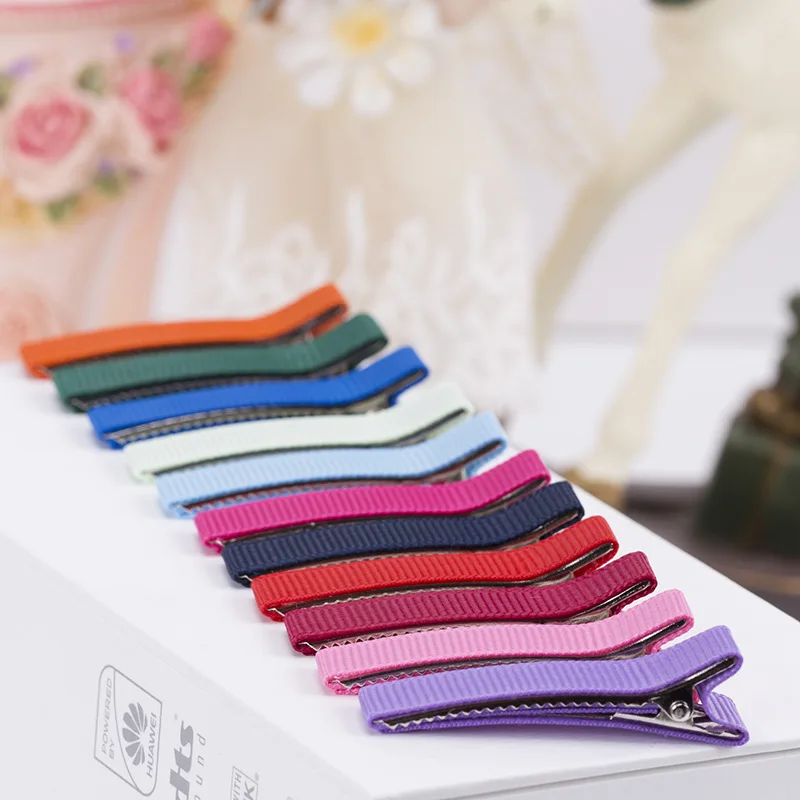 

10pcs/lot Cute Kids Hairpins Girls Solid Hair Clips Pins Barrette Single Prong Alligator Clips Accessories DIY Teeth Headwear