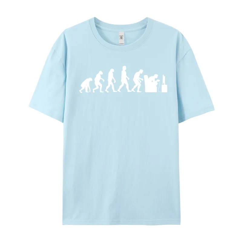 Crazy GAMING EVO UTION Funny Retro Casual Short Sleeve Christmas Tops Tees Discount O-Neck Cotton Tops T Shirt Mens T-Shirt (art.: 3920ca9ecb9de) - 3920ca9ecb9de