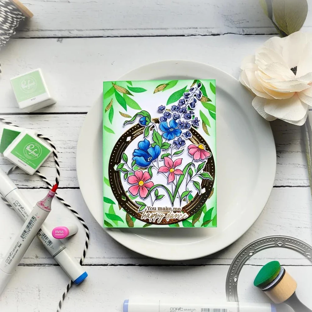 elska bogini wykrojniki do metalu fantazyjne koła Diy Scrapbooking Album fotograficzny dekoracyjne tłoczenie kartki papierowe rzemiosło