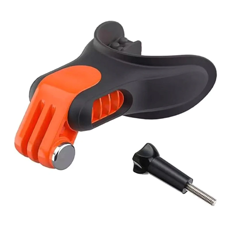 

C5AE Mouth Mount Kit Surfing Skating Boating Dummy Bite Mouth with Screw Compatible with Hero 10 9 8 7 6 5 4 3+ 3 2 1 Action
