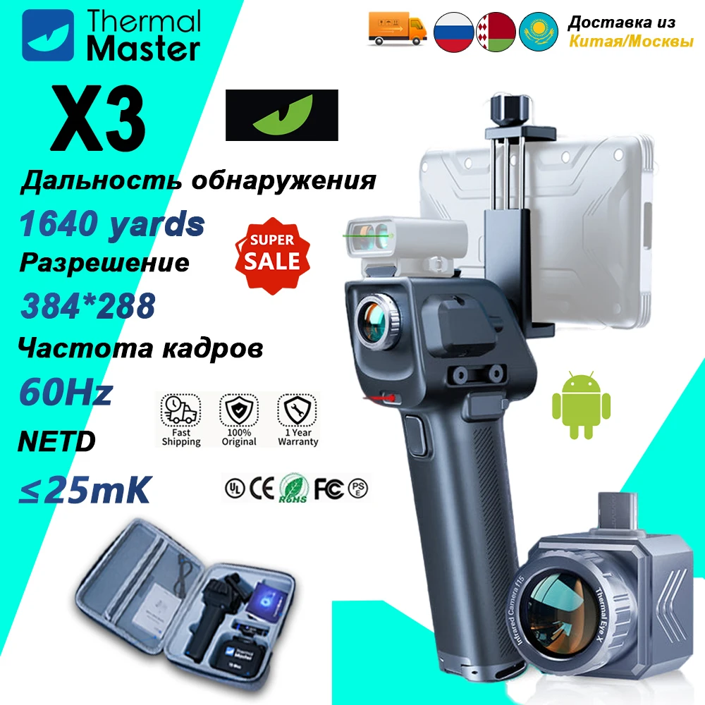 

Инфракрасный тепловизор Infiray X3