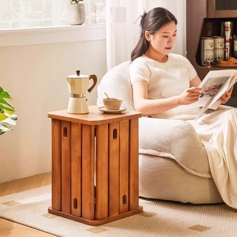 Массив дерева можно штабелировать маленькая скамейка для дома гостиной столовой