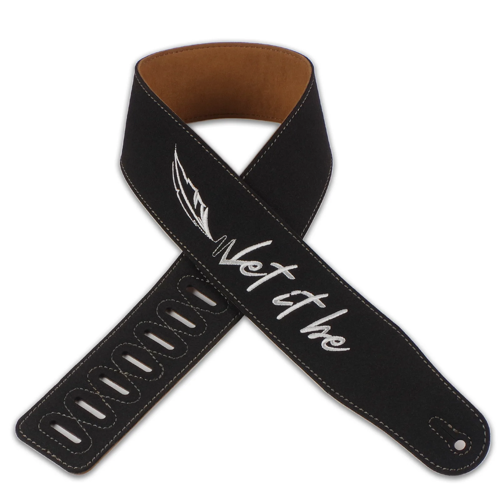 

Guitar Strap Microfiber Leather Soft Adjustable Acoustic Electric Bass Strap Frosted Leather Guitar Boundless Clause Strap