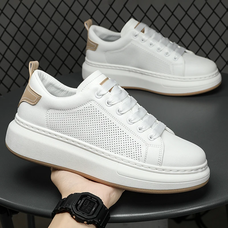 

Men's RubberComfortable Classic Skate Shoes Canvas Shoes Non-slip Sweat-absorbent Men's Sneakers Lace-up Shoes skateboard shoes