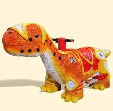 y Square Twin Parent Child Dinosaur Car Park Night Market Luminous Stall Sprzęt do rozrywki Bezszczotkowy pojazd elektryczny