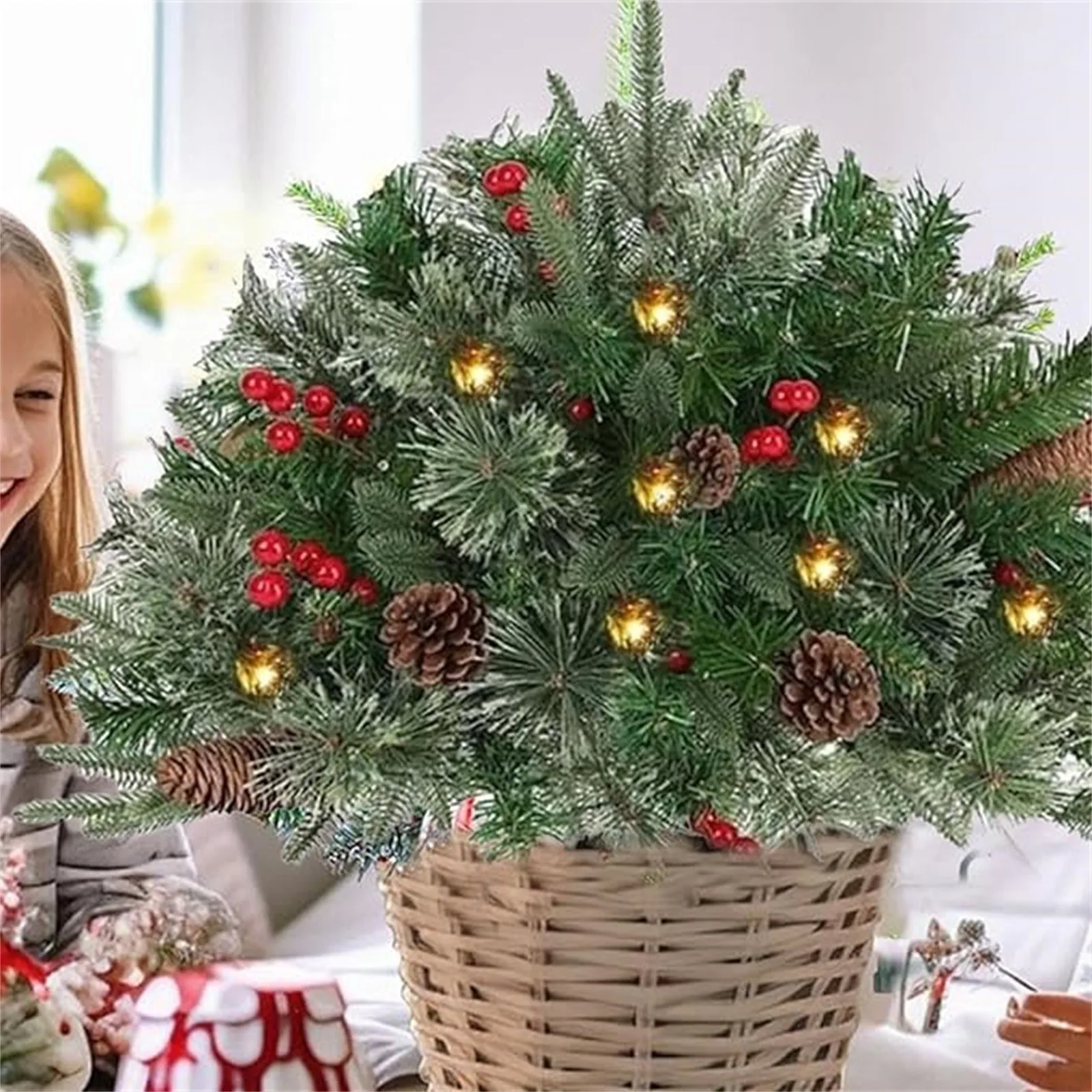 Пакет заземляющих вилок для сцены 2024 упаковка рождественской елки во дворе