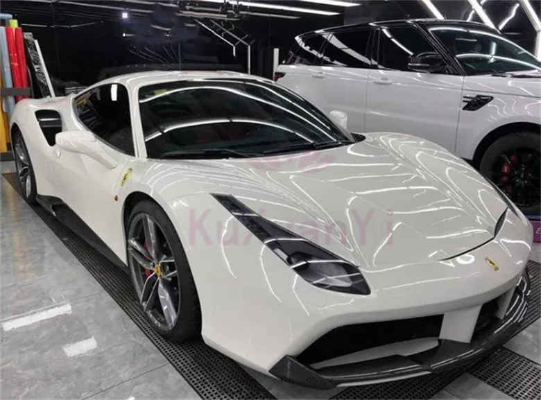 Передняя центральная кромка из углеродного волокна в N-образном стиле передняя