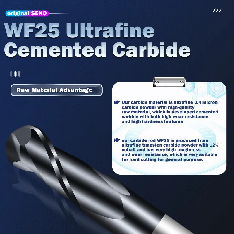 Круглая Концевая фреза из вольфрамовой стали 1/2/3/4/6 мм |