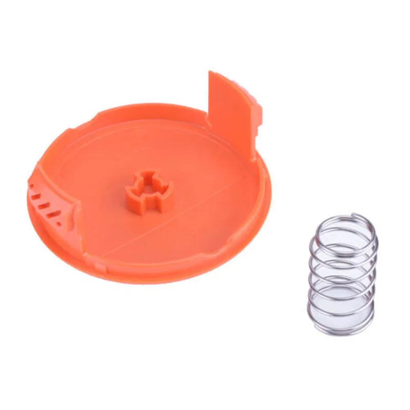 

Trimmer Spool 4 Pack & Cap & Spring Replacement For Black Decker Cap SpringTrimmer Spool 4 Pack & Cap & Spring Replacement For B