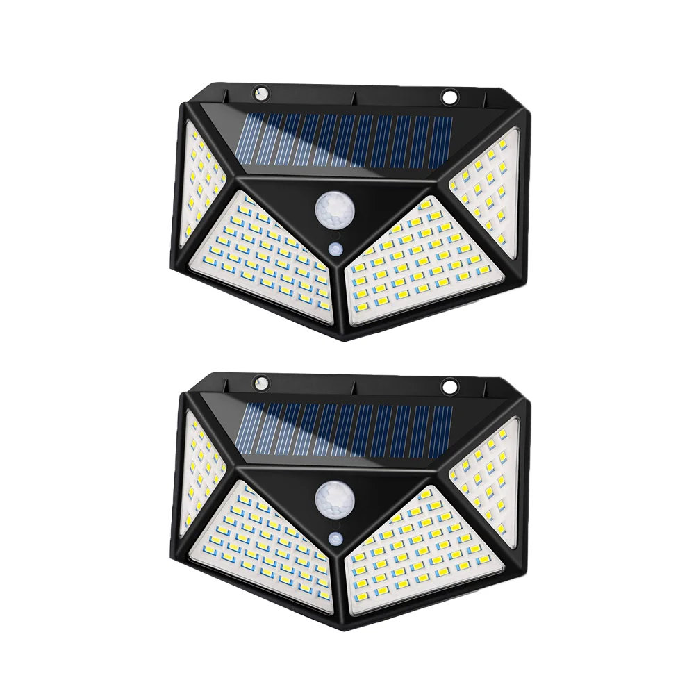 

Light Solar Wall Lamp Outdoor Lights Wireless Led Garden Powered Wide 270° Barn Walkway Angle Shed Step Stair Deck Backyard