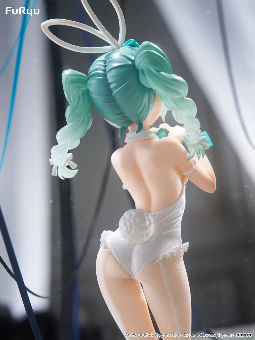 Предпродажа оригинальные кролики Furyu Bicute Rabbits Vocaloid Hatsune Miku Rurudo White Ver. Аниме Bunny Girls