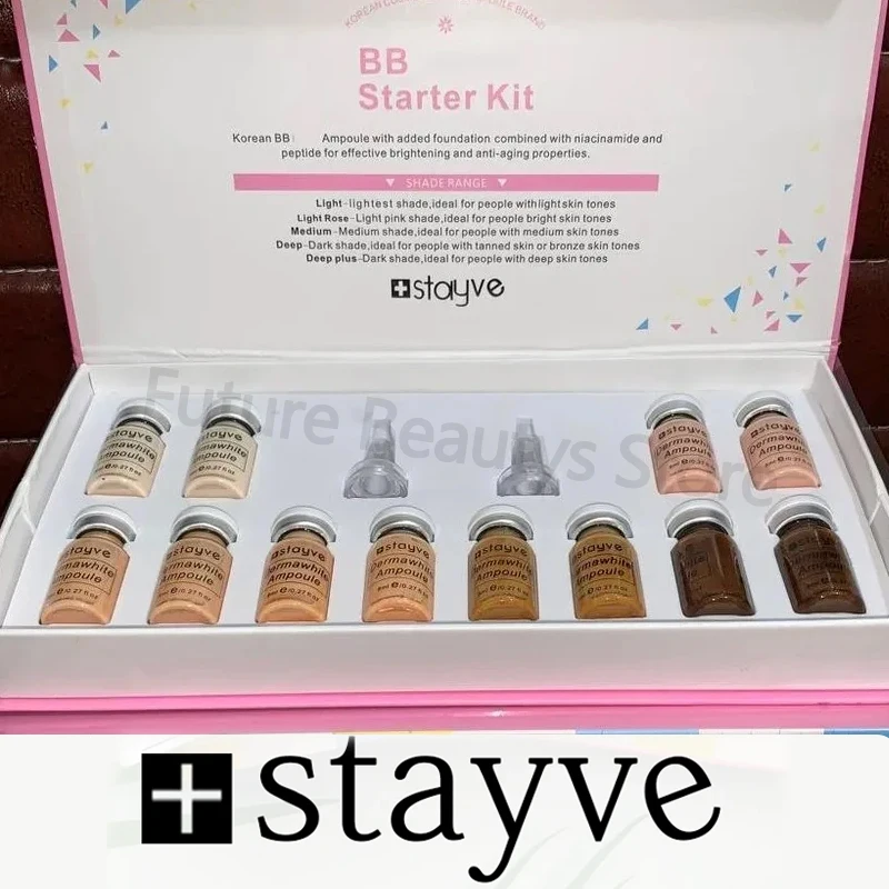 Корейский оригинальный Stayve BB крем светящийся стартовый набор женское лицо