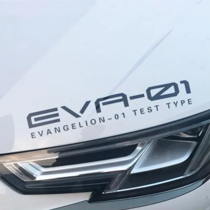 Мультфильм аниме Neon Genesis Evangelion EVA 00 01 02 03 04 05, автомобильные наклейки, водонепроницаемые украшения, светоотражающие наклейки для мотоцикла