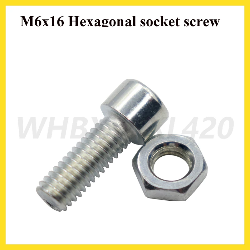 Винт с шестигранной головкой M6X16 подходит для различных скутеров мотоциклов