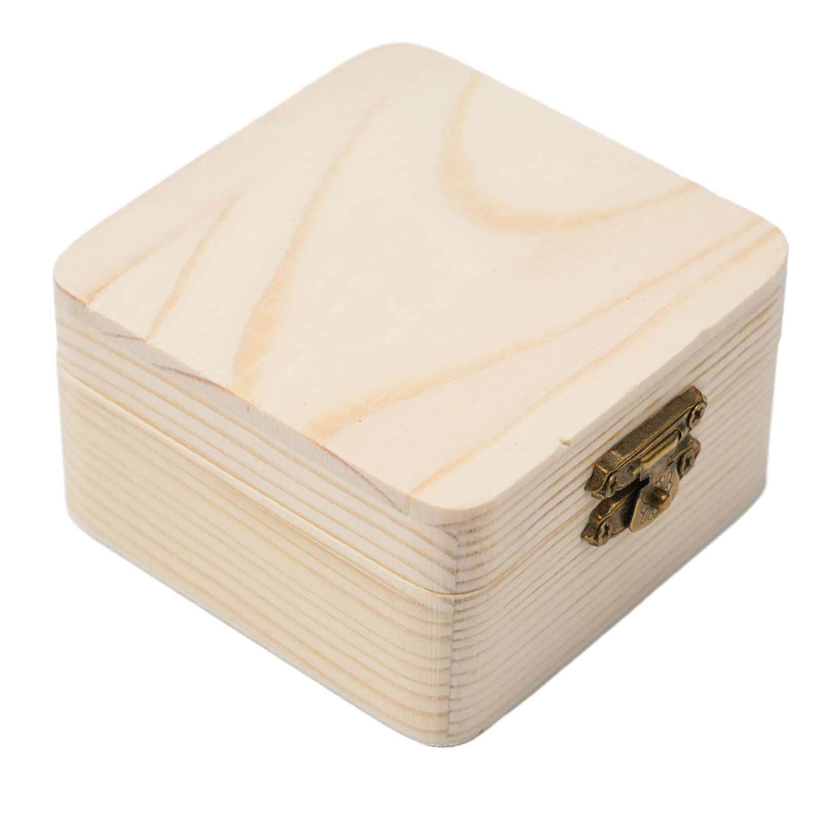 1 шт. коробка для хранения натуральный Органайзер Pinus Sylvestris Дерево 8*8*4 5 см ручная