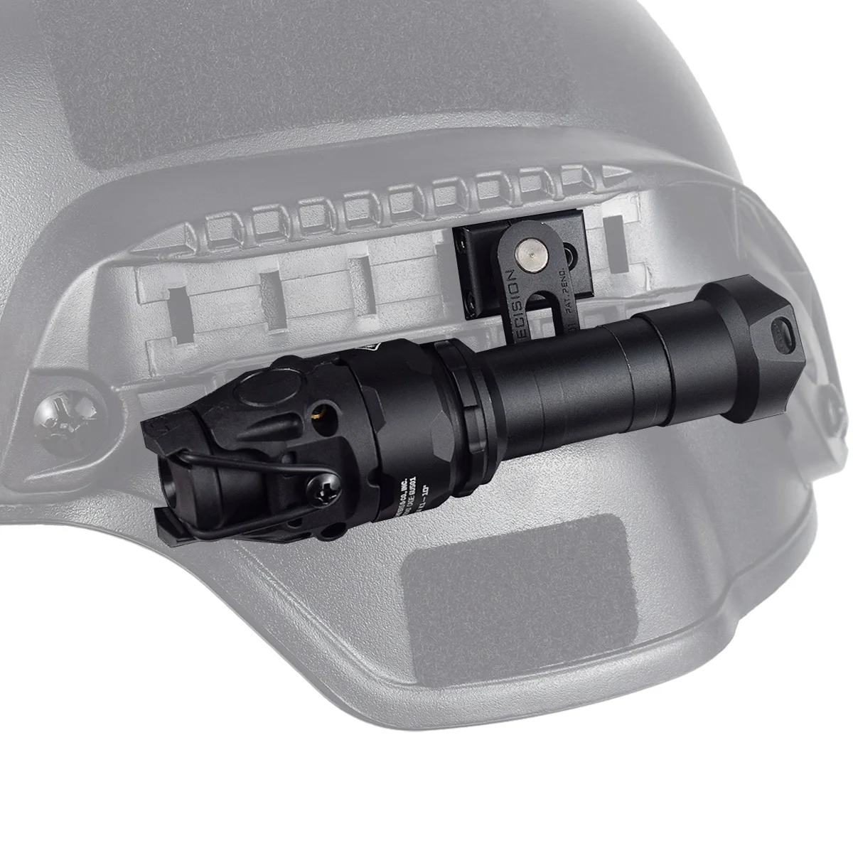 Фото Крепление на шлем с ЧПУ SS MAX для M300 M600 SureFire фонарик Scout Light KIJI K1-10 ИК-осветитель OPS-CORE Шлем Пикатинни Rail №4