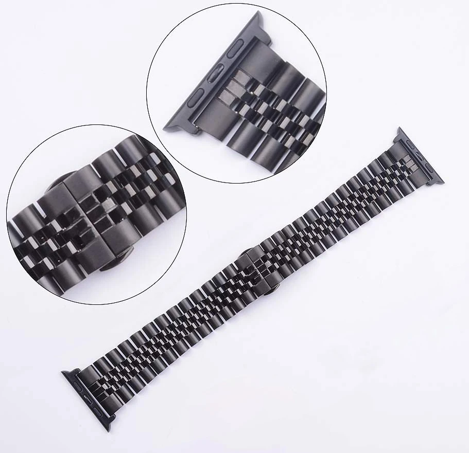 Metal stainless steel strap for Apple watch 49mm 45mm 44mm 42mm 40mm 41mm Replacement bracelet iwatch UItra 8 7 6 5 4 3 SE band