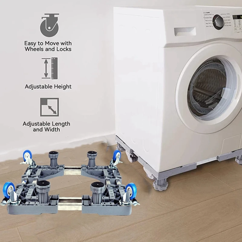 Подставка для стиральной машины универсальное мобильное основание антивибратор