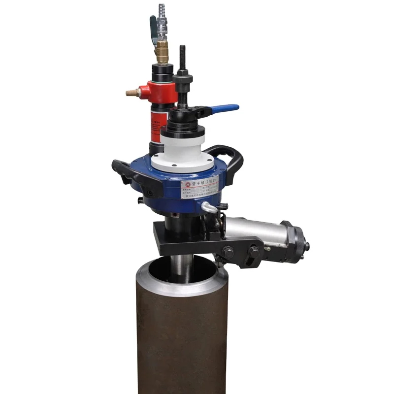 Электрическая портативная машина для снятия фаски на холодную трубу