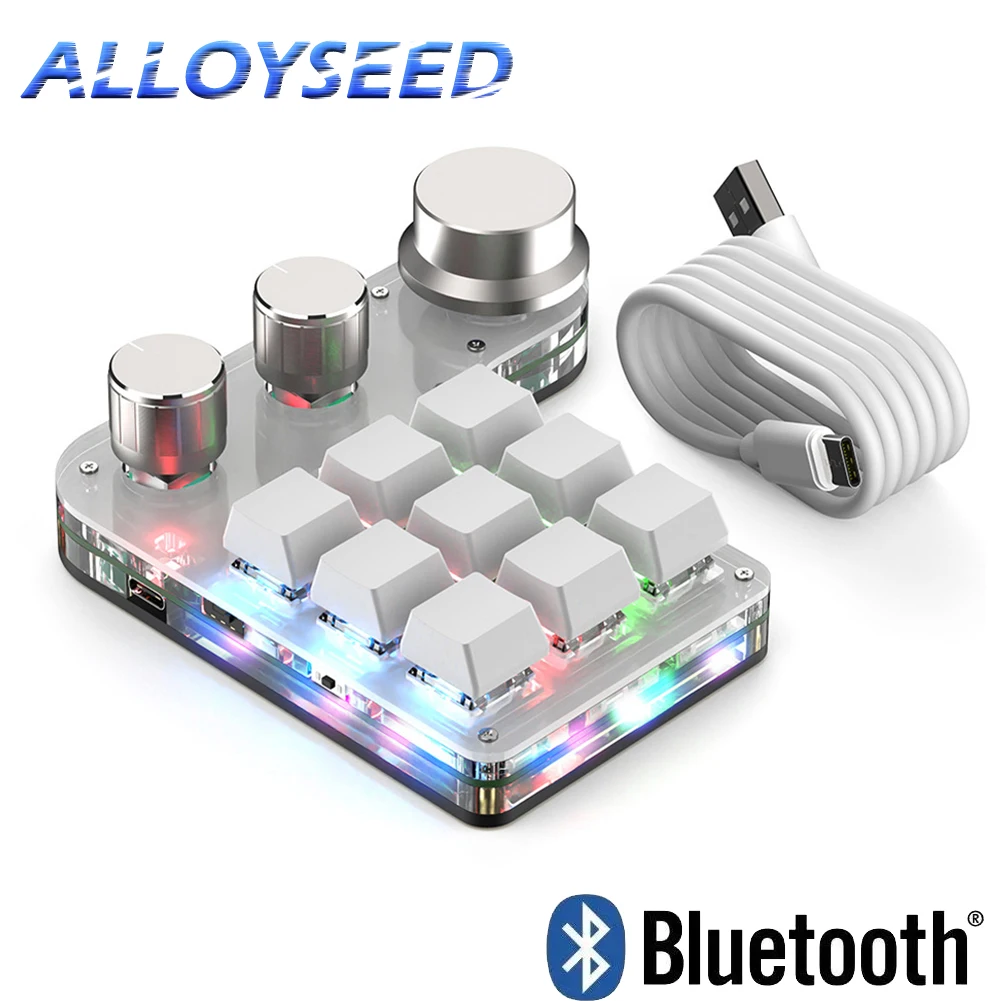 

Клавиатура на заказ, кнопка регулировки громкости, программирование, Макросъемка, игры, фотошоп, клавиатура Hotswap, механический красный пере...