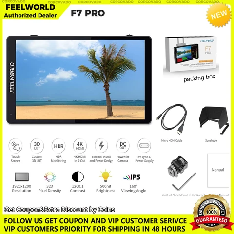 FEELWORLD F7 Pro 7-дюймовый монитор