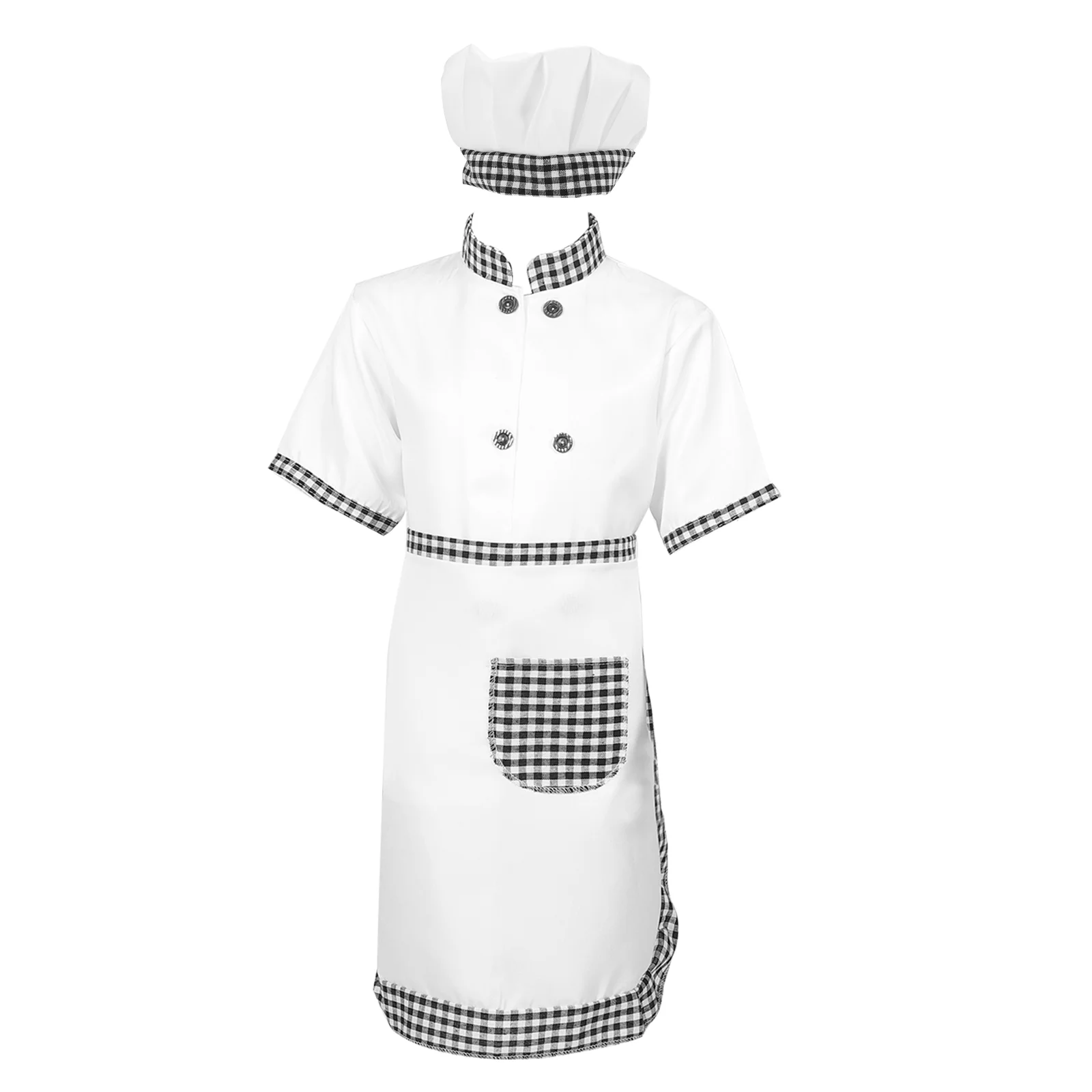 

Head-wear Apron Career Role Play Hat Boy Baking Chef Costume Toddler Kitchen Cooking Outfit Boys Clothes