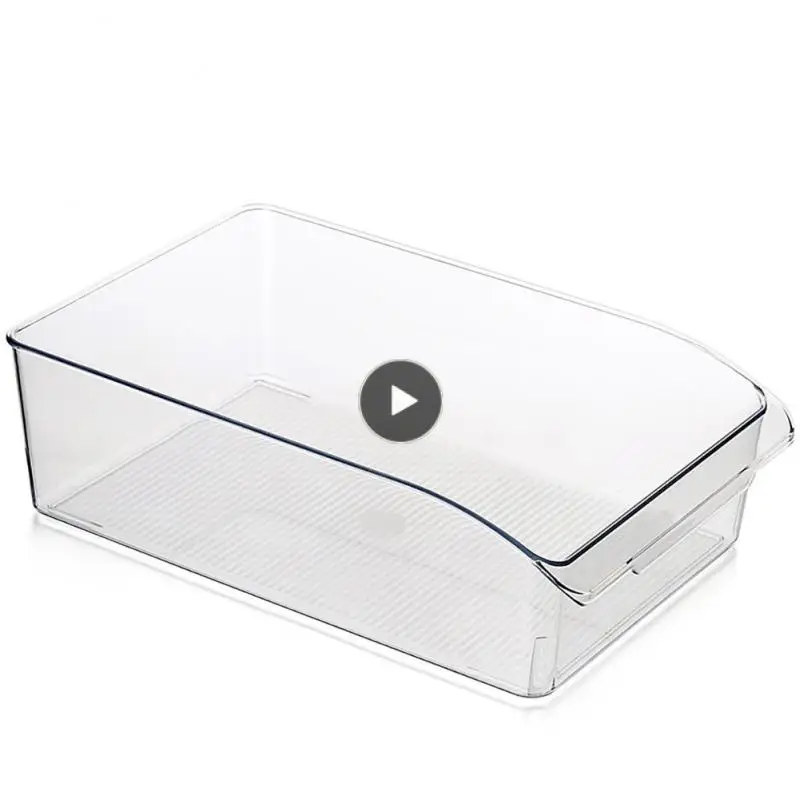 

Small Pull-out Cans Beverage Bottle Storage Box Refrigerator Fruits And Vegetables Storage Box Transparent Freezer Storage Box