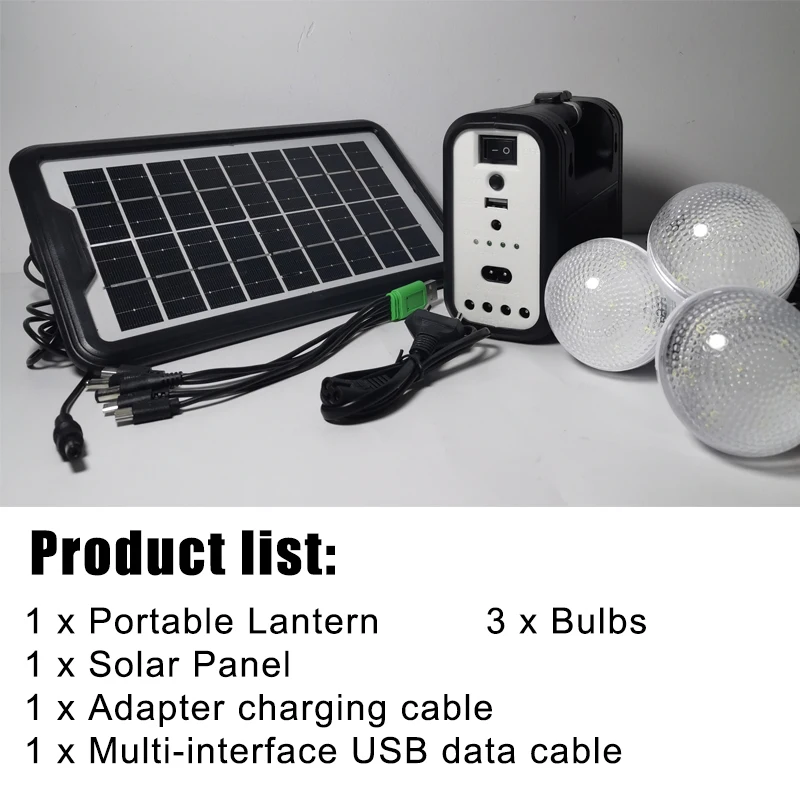 solar led camping light solar panel system rechargeable portable lanterns bulb outdoor fishing tent lamp emergency phone charger free global shipping