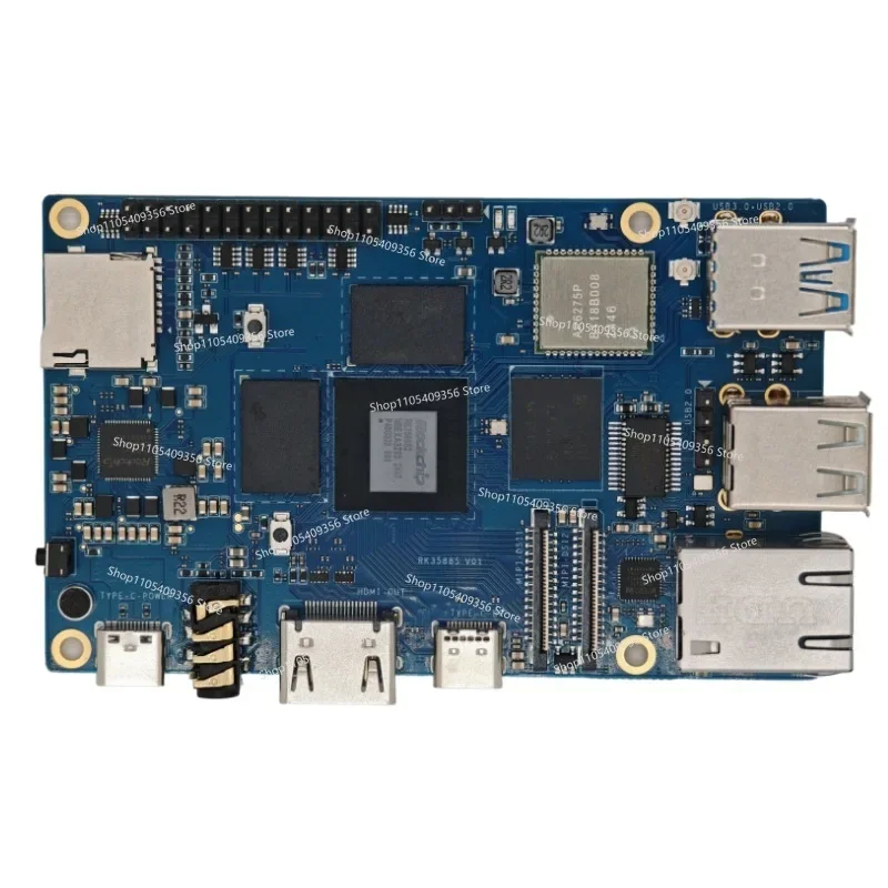Фото Плата VoltS для Raspberry Pi 5, замена RK3588S, 8-ядерная основная плата собственной разработки, хешинг-мощность 6 TOPS, аналог Orange Pi 5B №2
