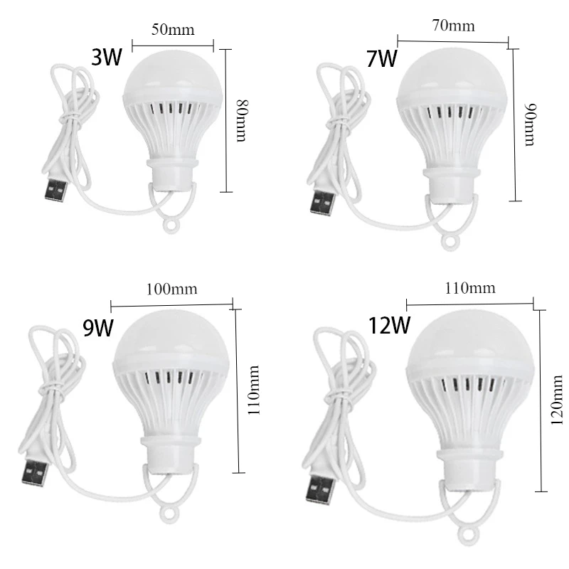 

USB LED-лампа аварийного освещения 5Вт