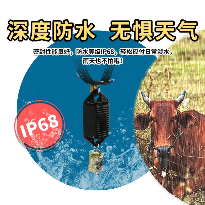 GPSBeidou Локатор крупного рогатого скота лошади и овцы Baokangyuan ChargingGPSGrazing Anti-Lost Tracking