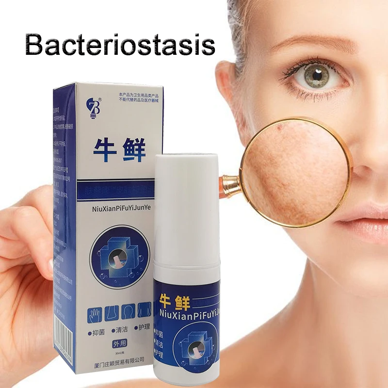 

ZB 8box 30ml Traditional Chinese Medicine Eczema Liquid Treat Psoriasis Dressing Antipruritic Dermatitis Antibacterial Solution