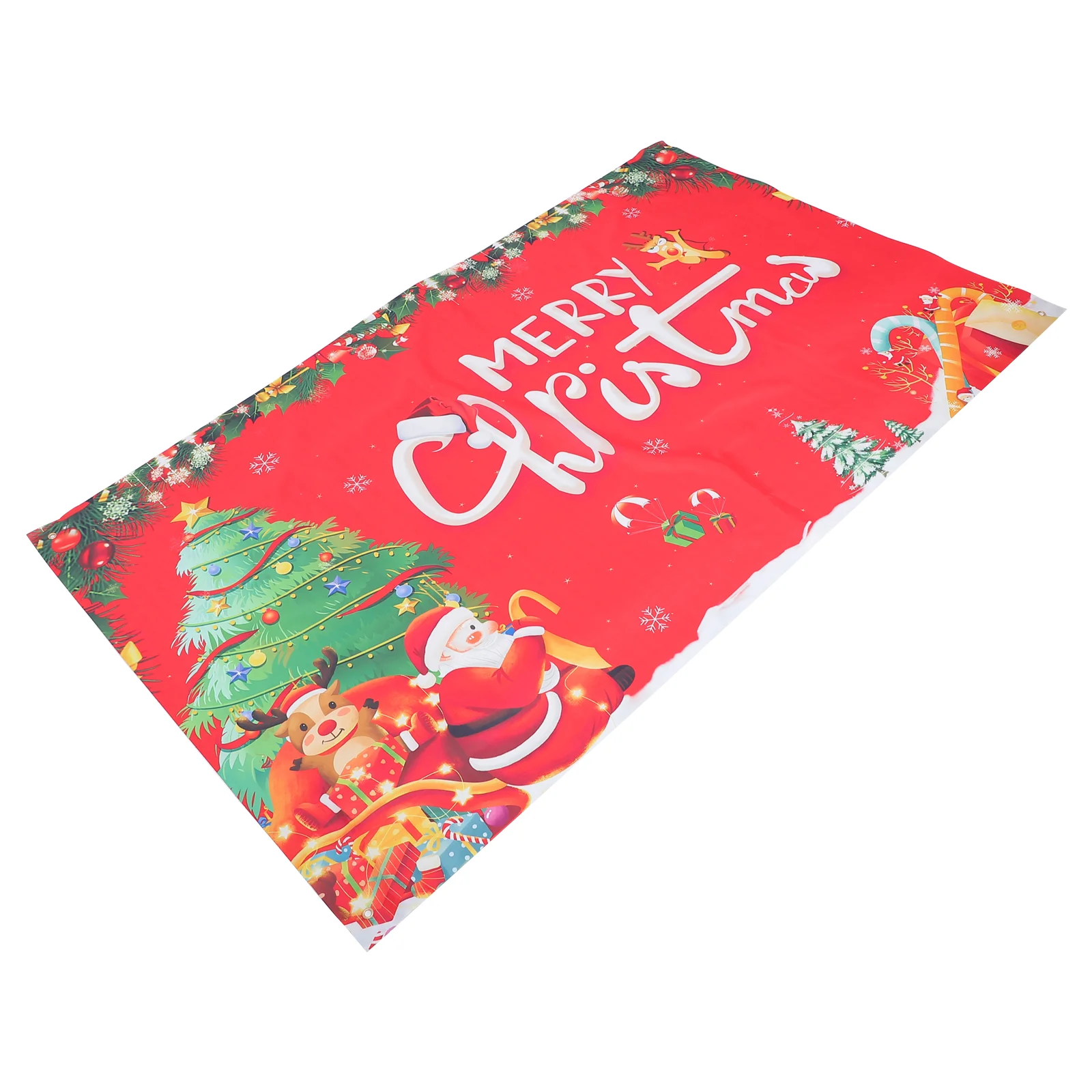 

Backdrop Photo Christmas Wallblanket Hanging Props Classic Pattern Backdrops Background Red Tapestry Booth