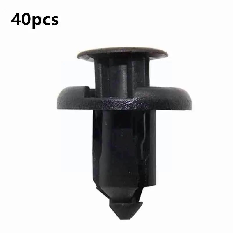 

40 шт., Универсальные пластиковые заклепки для бампера автомобиля