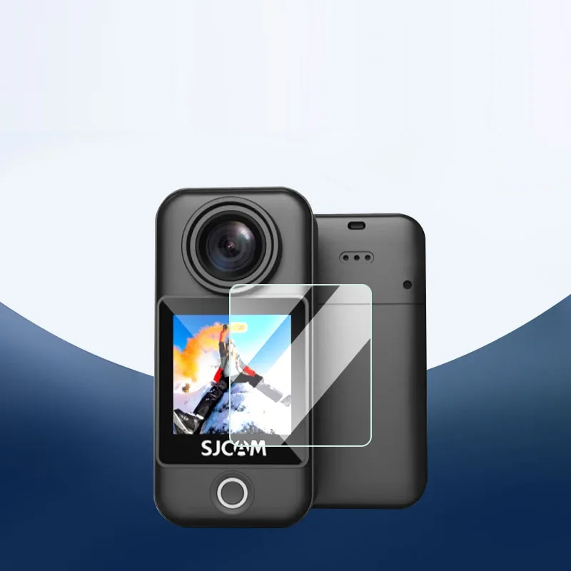 2 шт. прозрачная мягкая пленка для объектива защитная крышка ЖК-дисплея защита SJCAM