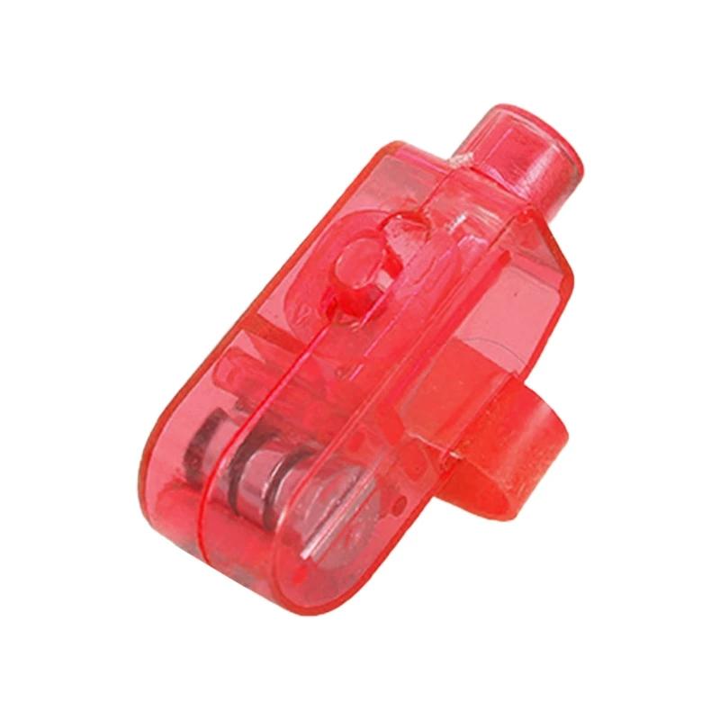 

Q6PD Luminous Led Finger Light Rings Glow Magic Finger for Halloween/Concert/Climbing/Nightclub Novelty Toys Prank Joke