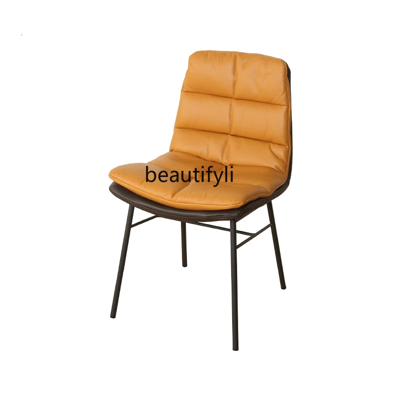 

zqLiving Dining Chair Home Nordic Restaurant Chair Modern Minimalist Backrest Chair Ghost Chair