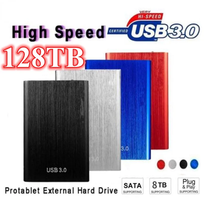 

Original External SSD 2TB- 128TB Mobile Solid State Hard Drive USB 3.1 External SSD Typc-C Portable Hard Drive Laptop desktop