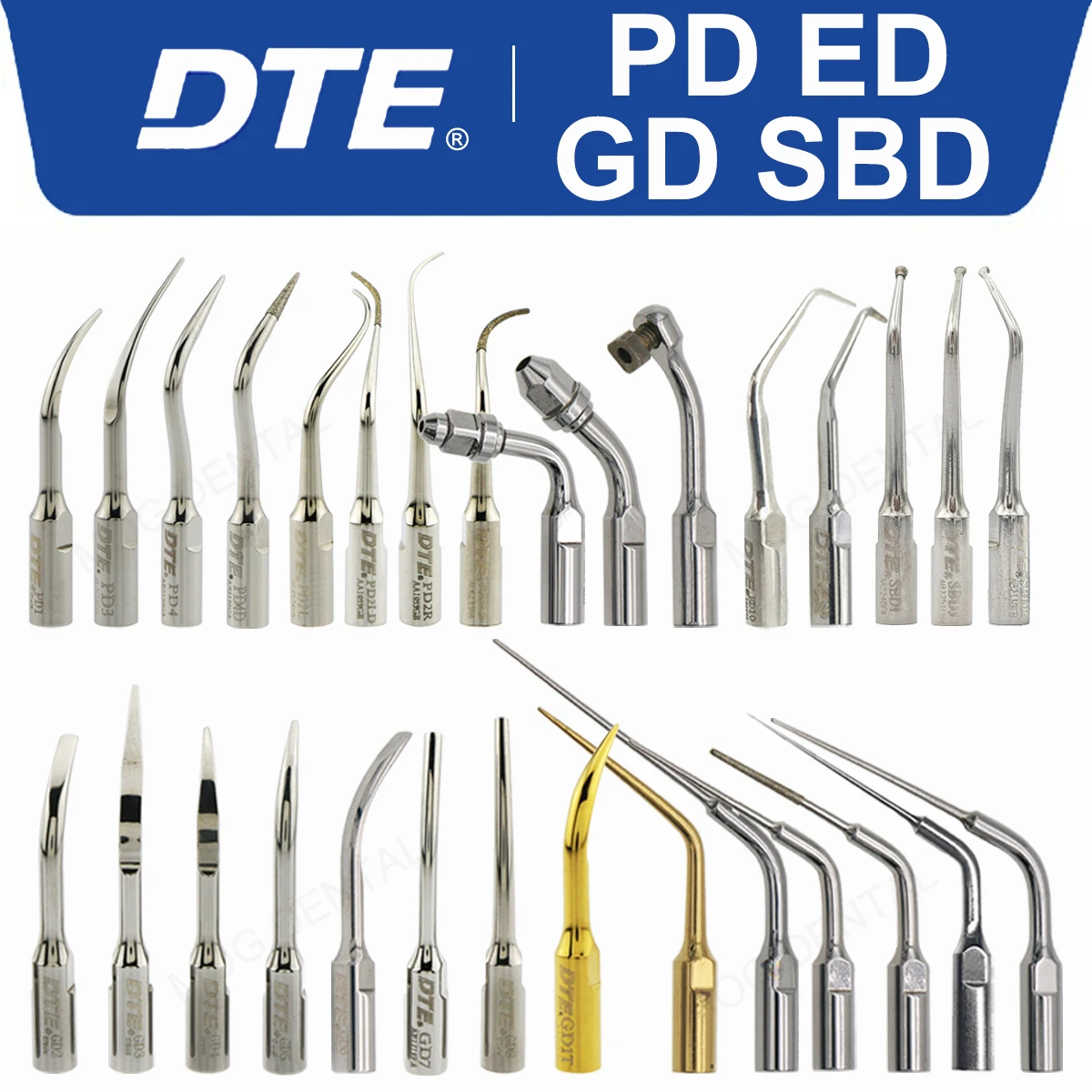 Оригинальные стоматологические ультразвуковые скалеры Woodpecker DTE ...