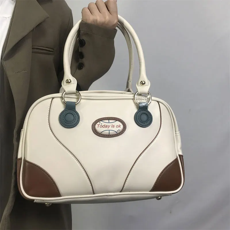 

Модная трендовая вместительная сумка 2023, новая нишевая дизайнерская сумка для боулинга, универсальные сумки-мессенджеры, Женский кошелек и сумочки