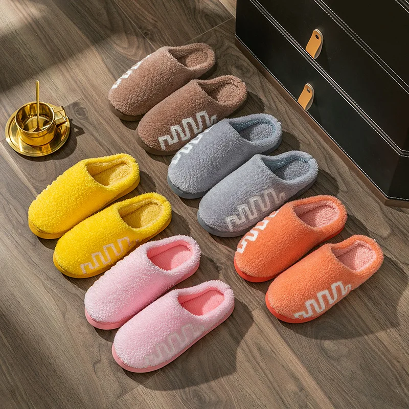 

Тапки Домашние для мужчин и женщин, мягкие удобные дышащие, Нескользящие, Повседневные тапочки, Осень-зима