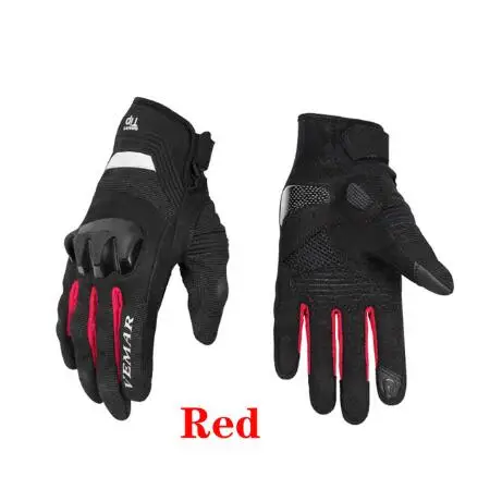 Мотоциклетные Перчатки VEMAR дышащие для сенсорных экранов мужчин и женщин |