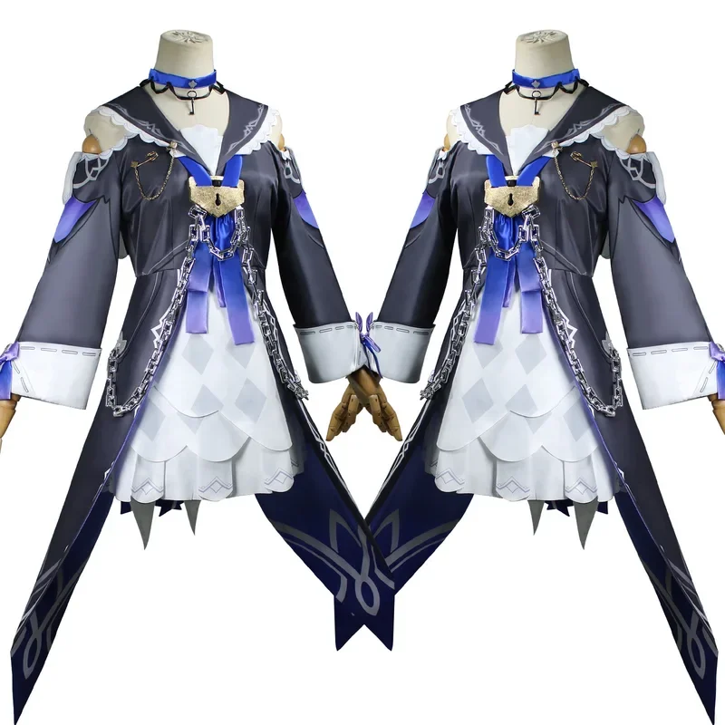 Костюм для косплея Herta Карнавальная униформа из м/ф Звезда рельс хонкай парик