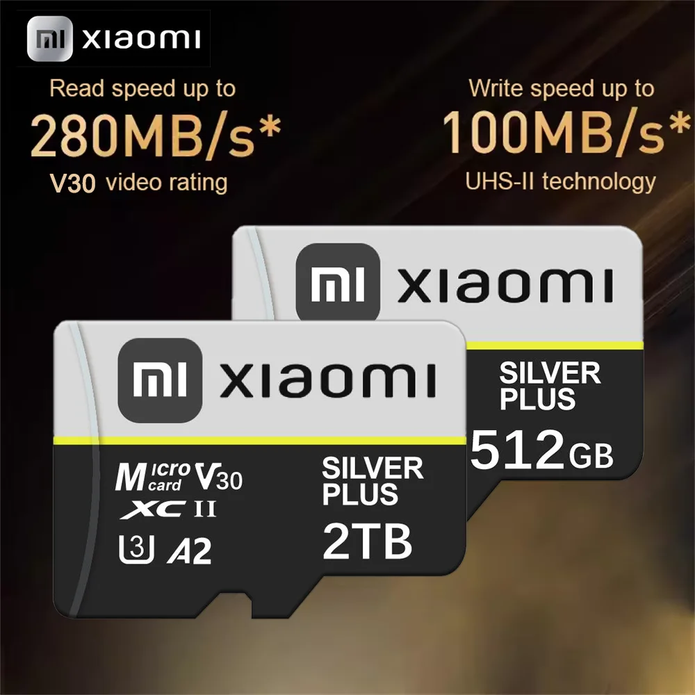 Оригинальная карта памяти Xiaomi флэш-карта 128 ГБ SD-карты 512 1 ТБ 2 высокоскоростная