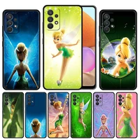 phone case cover for samsung galaxy a02s a12 a21s a30 a50 a20e a11 a20 a10e a40 a70 a90 armor tpu original disney tinkerbell