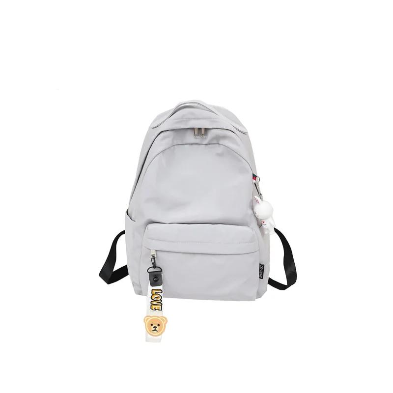 Outdoor School Bags Nylon Japan Simple Style Laptop Backpack Travel Bag Bookbags Mochila for Junior High School Student
