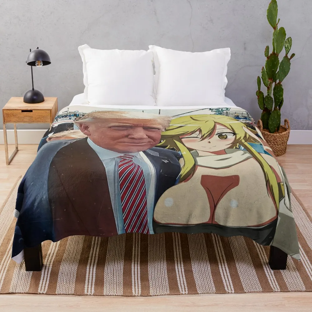 

Leон подвиг. Дональд Трамп-плед одеяло s для дивана фланелевая ткань