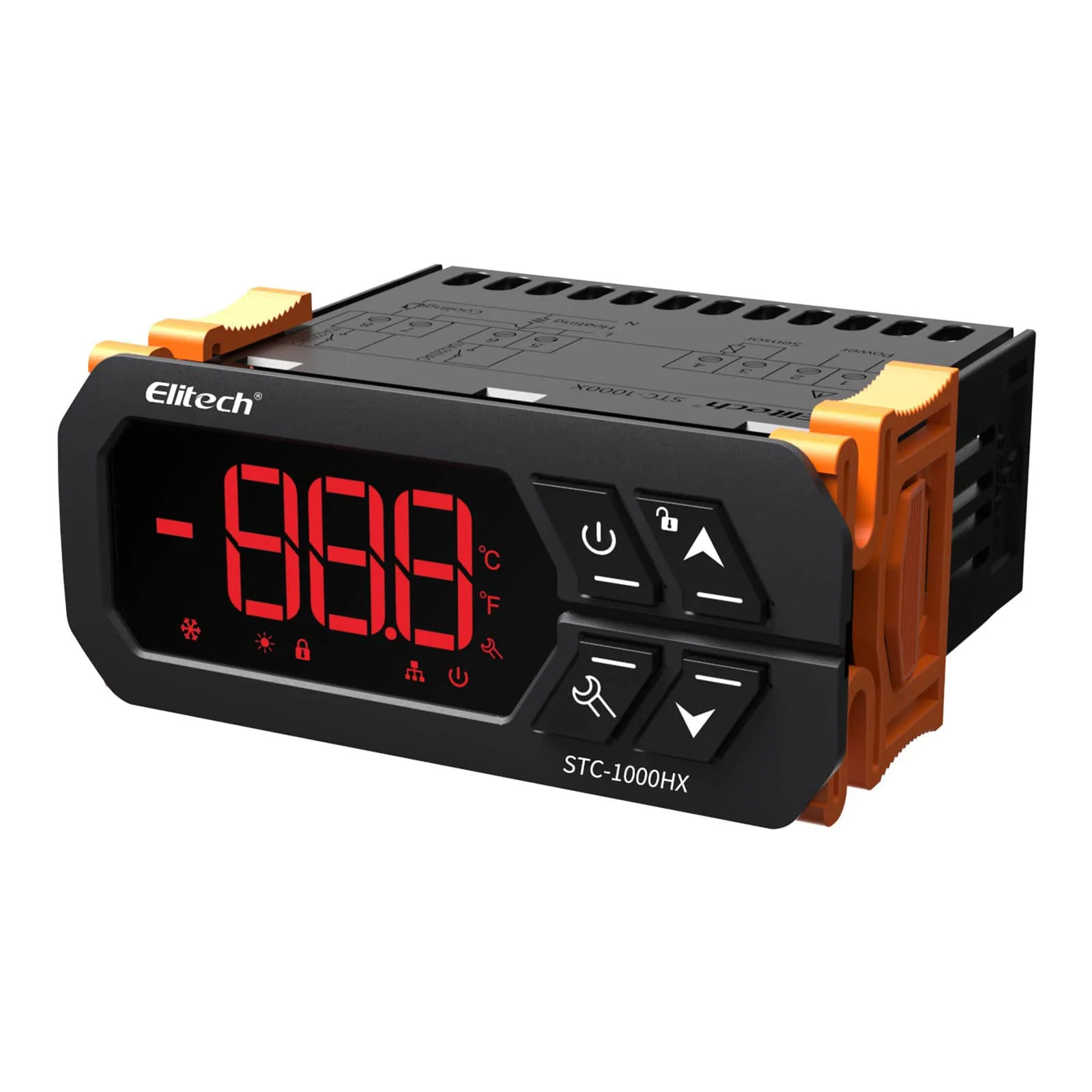 

Elitech STC-1000HX STC-9200A Temperature Controller 110V 220V Origin Digital Centigrade Thermostat 2 Relays