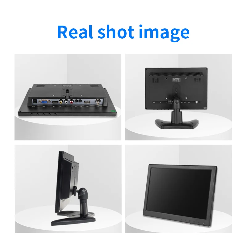 10,1-дюймовый HD 1920x1200 настольный промышленный IPS ЖК-монитор с сенсорным экраном и интерфейсом VGA HD USB AV BNC для камеры видеонаблюдения (art.: 3920cf08e070e) - 3920cf08e070e