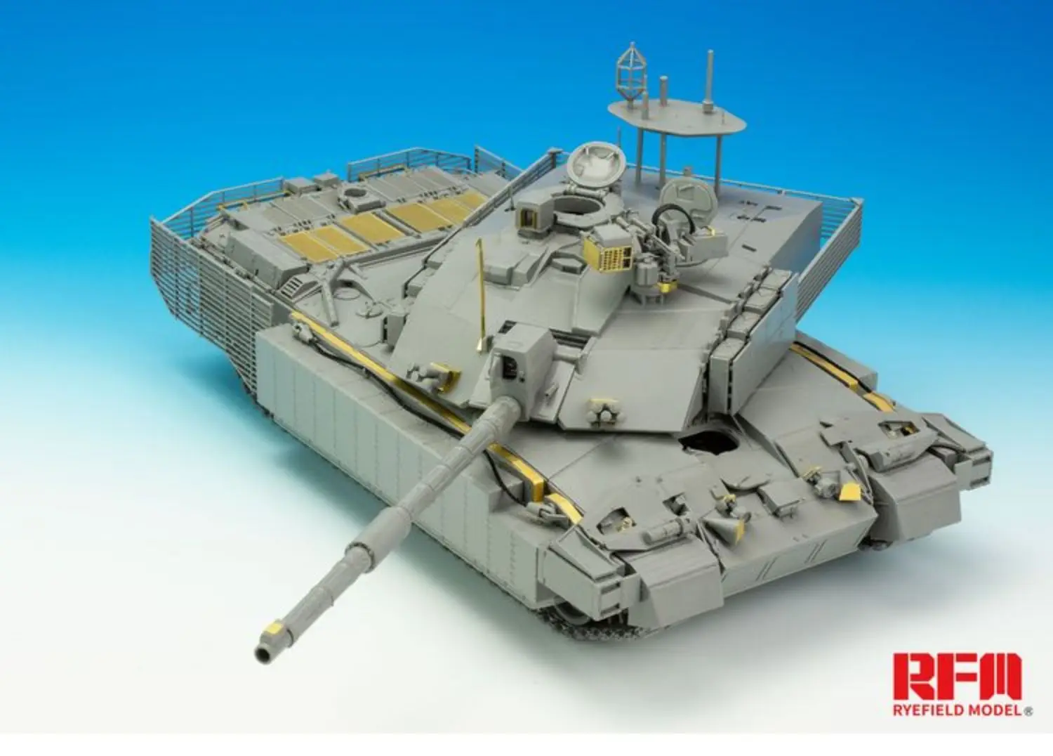 Ryefield RM5039 1/35 британский основной боевой танк Challenger 2 TES военная игрушка для хобби